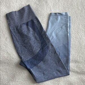 PINK Blue Ombre Leggings XL